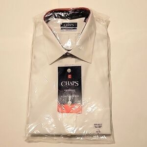 CHAPS Dress Shirt - MEN,  17 1/2, 34/35, XL, Regular Fit, long sleeves
